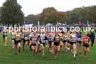 Girls Under-15s relay, 2025 Northern Cross Country Relays, Graves Park, Sheffield. Photo: David T. Hewitson/Sports for All Pics